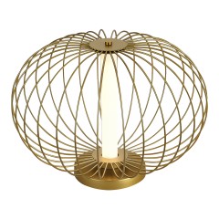 SL6124.204.01 Прикроватная лампа ST-Luce Золотистый/Золотистый LED 1*10W 3000K SLICE