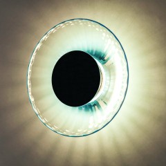 809025 Настенно-потолочный светильник CELESTA LED 24W 600LM ХРОМ/ГОЛУБОЙ 3000K