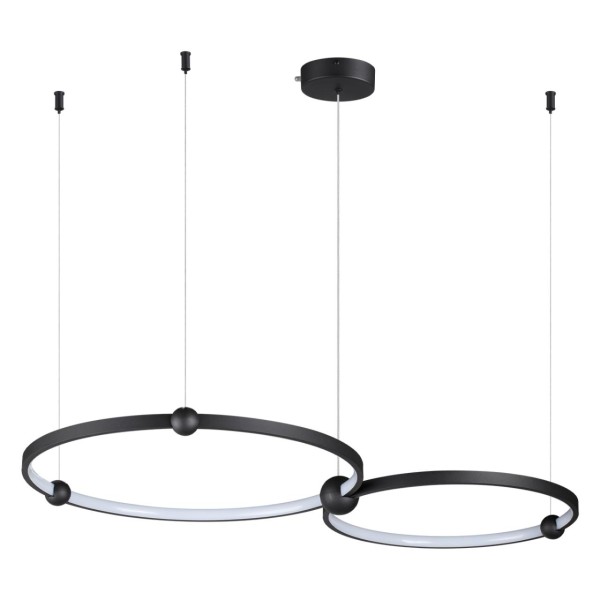 6533/80L LEDIO LN23 222 чёрный Светильник подвесной LED 80W 3000-6000K 3182Лм 220V DIEGO