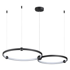 6533/80L LEDIO LN23 222 чёрный Светильник подвесной LED 80W 3000-6000K 3182Лм 220V DIEGO