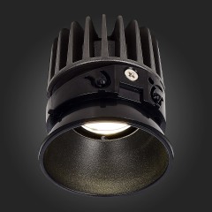 ST851.448.07 Светодиодный модуль Черный LED 1*7W 4000K 560Lm Ra90 36° IP20 D69xH75 220-240V(глянец) SHIFT