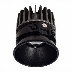 ST851.448.07 Светодиодный модуль Черный LED 1*7W 4000K 560Lm Ra90 36° IP20 D69xH75 220-240V(глянец) SHIFT