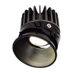 ST851.448.07 Светодиодный модуль Черный LED 1*7W 4000K 560Lm Ra90 36° IP20 D69xH75 220-240V(глянец) SHIFT