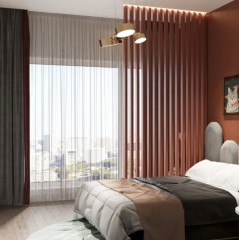 Перегородка межкомнатная DEKOR 1500