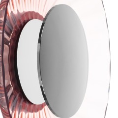 809022 Настенно-потолочный светильник CELESTA LED 24W 600LM ХРОМ/РОЗОВЫЙ 3000K