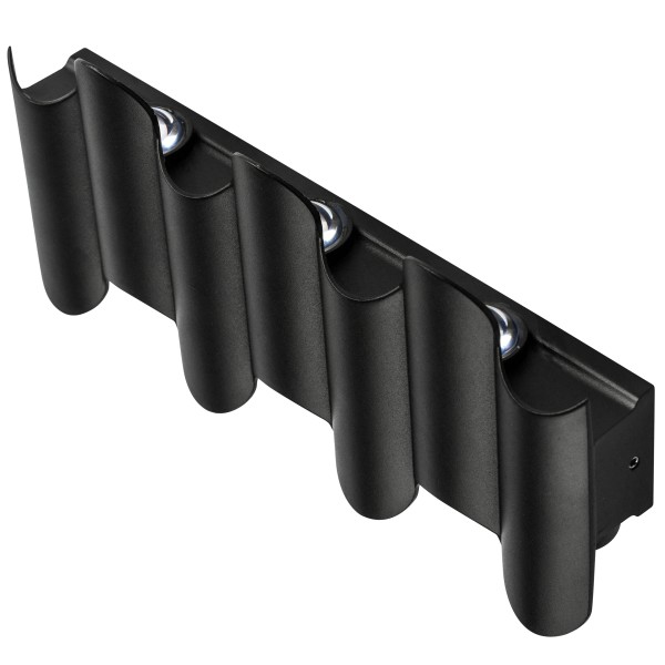 341747 Светильник BOSSO 7х1W LED 770LM G ЧЕРНЫЙ 4000K IP65