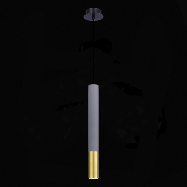 ST154.703.01 Светильник подвесной Серый GU10 1*5W IP20 D55xH410 180-240V Без ламп Подвесные светильники