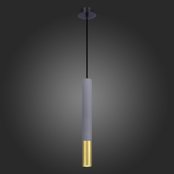 ST154.703.01 Светильник подвесной Серый GU10 1*5W IP20 D55xH410 180-240V Без ламп Подвесные светильники