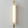 Бра Crystal Lux TUNNEL AP10 LED BRASS