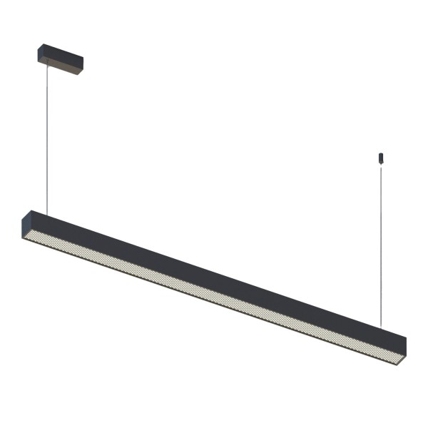 ST612.433.32 Светильник подвесной Черный LED 1*35W 3000K 698Lm Ra>80 120°IP20 L1120xW50xH60 180-220V Подвесные светильники