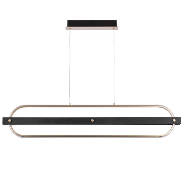 723347 Люстра LODI LED 36W 3240LM ЧЕРНЫЙ 3000K