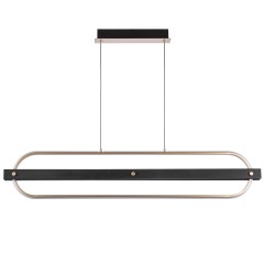 723347 Люстра LODI LED 36W 3240LM ЧЕРНЫЙ 3000K