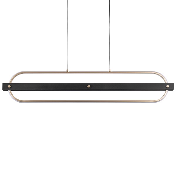 723347 Люстра LODI LED 36W 3240LM ЧЕРНЫЙ 3000K