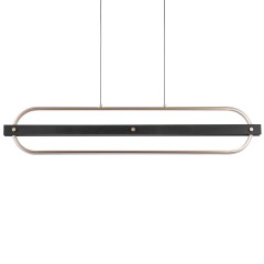 723347 Люстра LODI LED 36W 3240LM ЧЕРНЫЙ 3000K