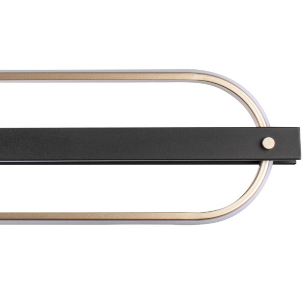 723347 Люстра LODI LED 36W 3240LM ЧЕРНЫЙ 3000K