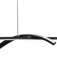 736447 Люстра ROTONDA 55W LED 2736LM 120G ЧЕРНЫЙ 3000-6000K