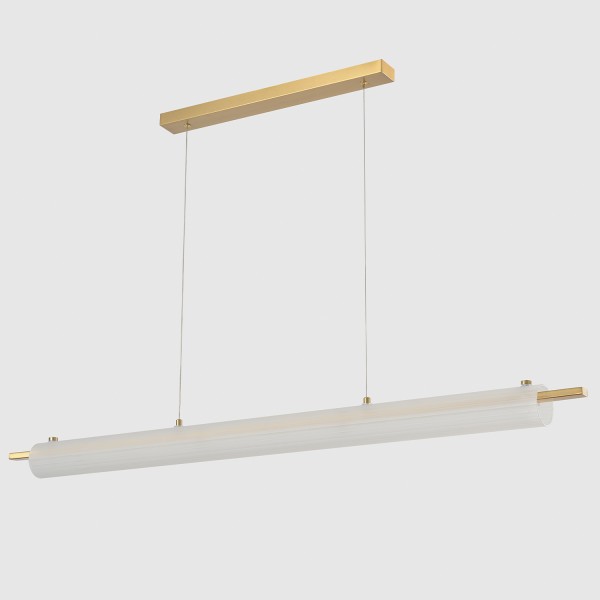 Светильник подвесной Crystal Lux TUNNEL SP40 LED BRASS