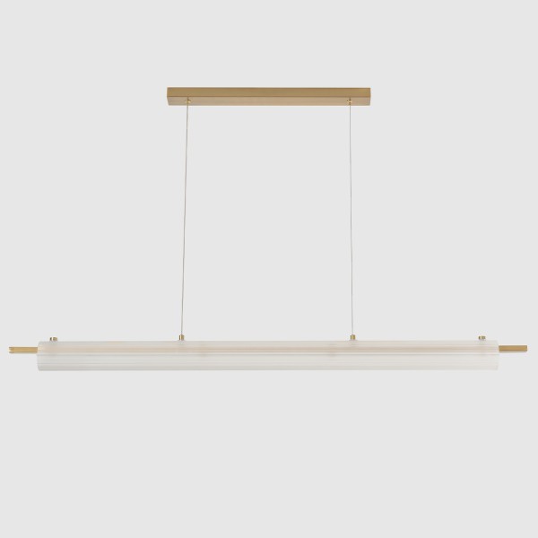 Светильник подвесной Crystal Lux TUNNEL SP40 LED BRASS