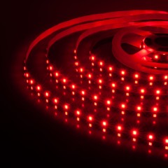 Светодиодная лента 12 В 4,8 Вт/м 60 Led/м 2835 IP20, красный, 5 м Лента светодиодная 12V 4,8W 60Led 2835 IP20 красный, 5м
