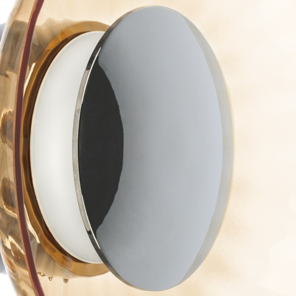 809013 Бра CELESTA LED 6W 300LM ХРОМ/КОНЬЯЧНЫЙ 3000K