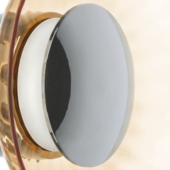 809013 Бра CELESTA LED 6W 300LM ХРОМ/КОНЬЯЧНЫЙ 3000K