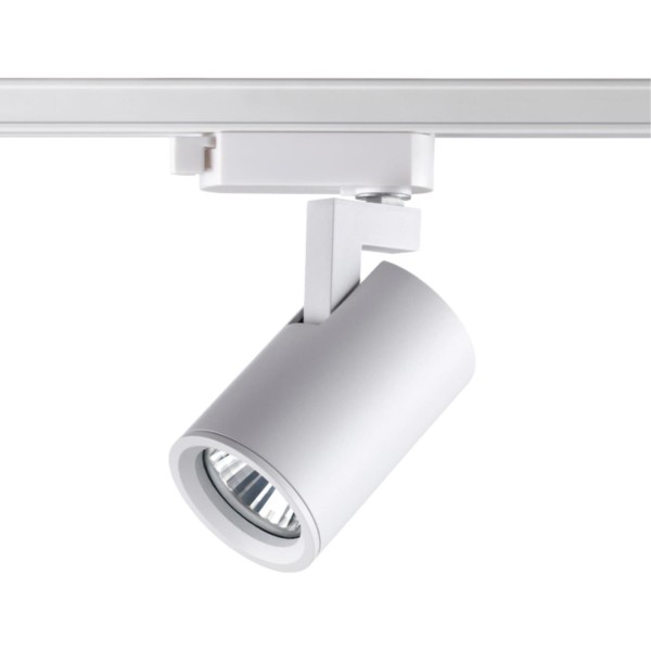 370646 PORT NT19 249 белый Светильник трековый однофазный трехжильный IP20 GU10 50W 220V GUSTO