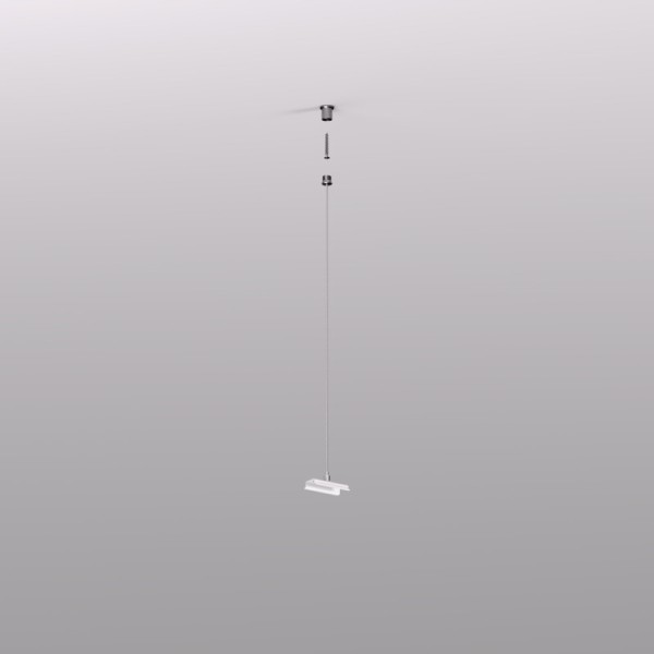 TR2127-WH Механический подвес для трека SMART BASE, IP20, 5м, белый, алюминий