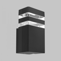 Светильник уличный настенный E27 60W Черный 220V IP54 IL.0014.0024-BK