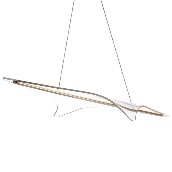 731313 Люстра VARESE 29W LED 2888LM 360G ЗОЛОТО 3000K