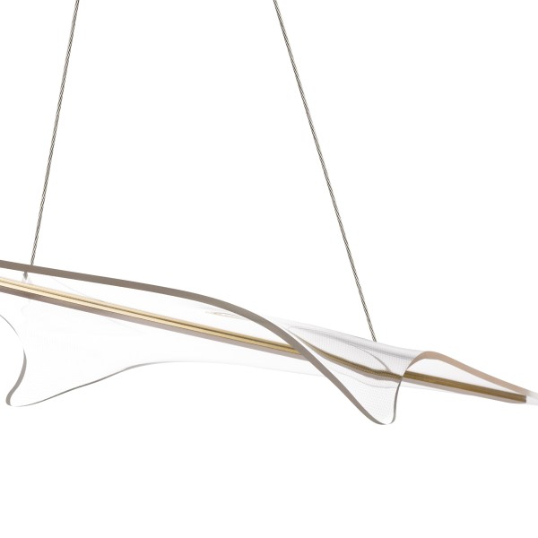 731313 Люстра VARESE 29W LED 2888LM 360G ЗОЛОТО 3000K