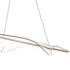 731313 Люстра VARESE 29W LED 2888LM 360G ЗОЛОТО 3000K