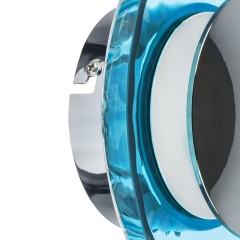 809015 Бра CELESTA LED 6W 300LM ХРОМ/ГОЛУБОЙ 3000K