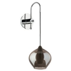 803547 Бра PENTOLA 1х25W G9 ХРОМ/ДЫМЧАТЫЙ