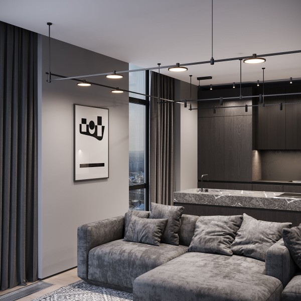 Esthetic Magnetic Декоративная стойка с коннектором 606 мм 85153/00