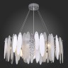 SL1224.103.10 Люстра подвесная ST-Luce Хром/Прозрачный, Белый E14 10*60W LASTRA