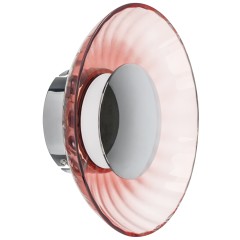809012 Бра CELESTA LED 6W 300LM ХРОМ/РОЗОВЫЙ 3000K