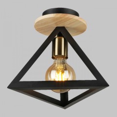 Люстра потолочная 1*60Вт E27 MD.4779-1-P BK