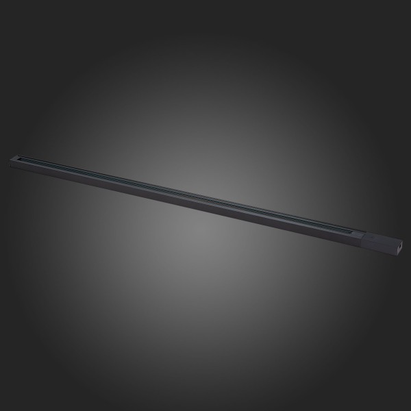 ST001.419.00 Шинопровод однофазный накладной ST-Luce Черный Длина 1 000мм BASE