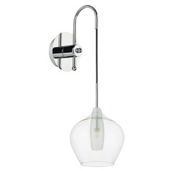 803541 Бра PENTOLA 1х25W G9 ХРОМ/ПРОЗРАЧНЫЙ