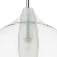 803541 Бра PENTOLA 1х25W G9 ХРОМ/ПРОЗРАЧНЫЙ