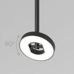 Светильник садово-парковый со светодиодами Verano черный 35185/H черный