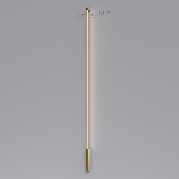 Светильник настенный светодиодный Alto LED 3000K латунь 40134/LED