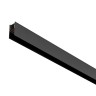 509027 Трек накладной UNO 48V 2м ЧЕРНЫЙ (Заглушки и декоративный экран в комплекте)