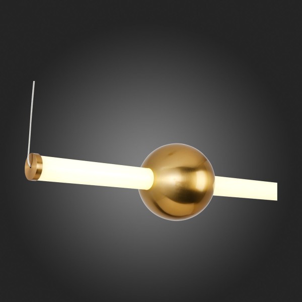 SL1222.203.01 Светильник подвесной ST-Luce Золотистый/Золотистый, Белый LED 1*18W 4000K ANGURRA