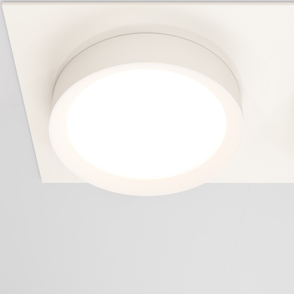 Встраиваемый светильник Technical DL086-02-GX53-SQ-W