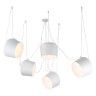 SLE120653-05 Светильник подвесной Белый/Белый E27 5*40W TRIESTE