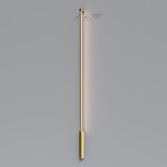 Светильник настенный светодиодный Alto LED 3000K латунь 40133/LED