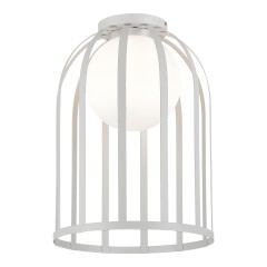 SL6129.502.01 Светильник потолочный ST-Luce Белый/Белый E27 1*60W NORDIC