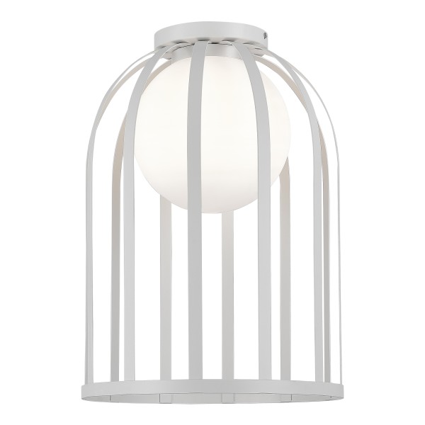 SL6129.502.01 Светильник потолочный ST-Luce Белый/Белый E27 1*60W NORDIC