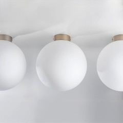 812033 Люстра GLOBO 1х40W E14 ШАМПАНЬ/БЕЛЫЙ